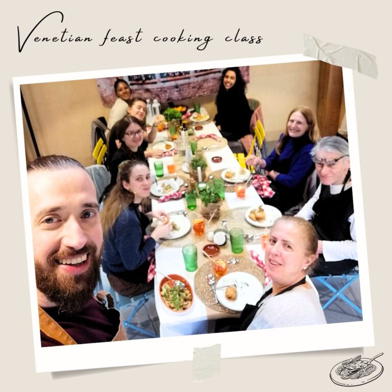 Venetian feast cooking class 16 March 2024