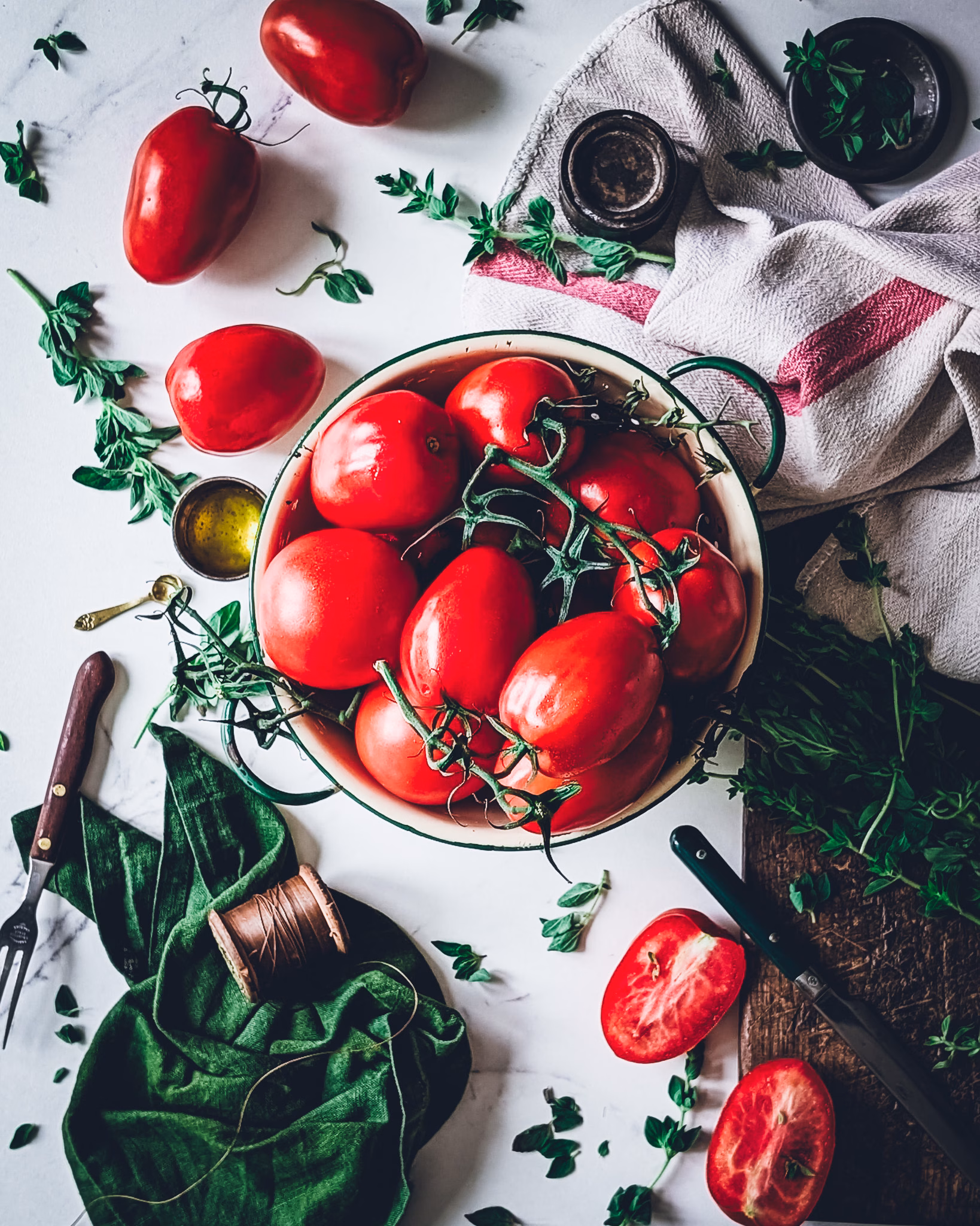 Pan fried summer tomatoes the Venetian kitchen 11